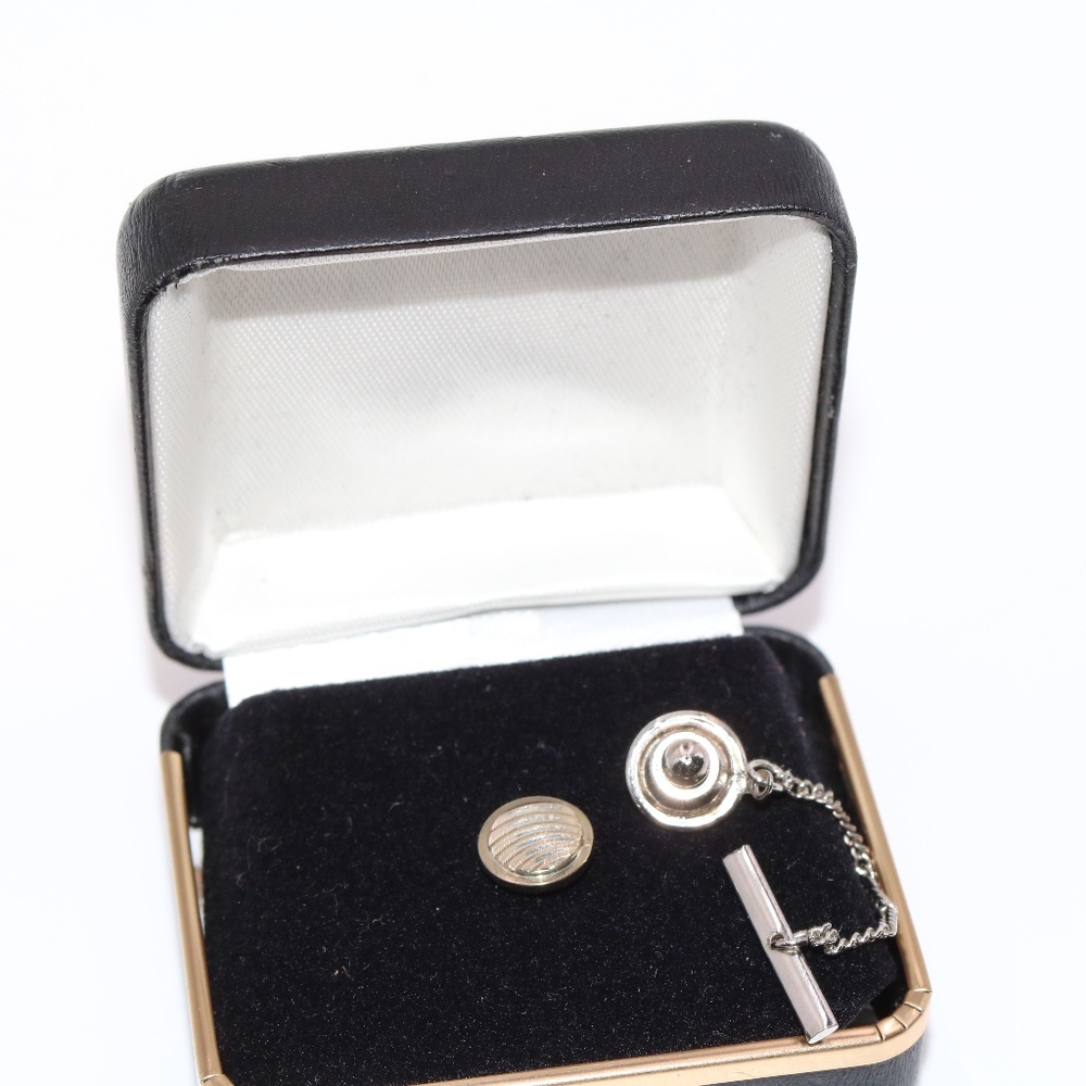 Silver Tone Tie Tack NEW IN BOX